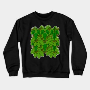 Swiss cheese Plant Monstera leaf Crewneck Sweatshirt